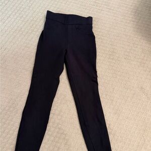 SPANX Navy Blue High-Waisted Pants